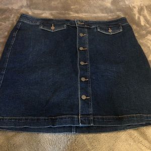 Loft Jean skirt